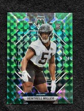 2023 Panini Mosaic #374 Ventrell Miller Green Mosaic Rookie Jacksonville Jaguars
