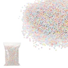 Foam Beads, 2-3mm Foam Balls, Mini Foam Balls Multicolor