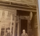 Rare Antique Victorian American Tailor Clothing Storefront Cabinet Card Photo! — photo 4