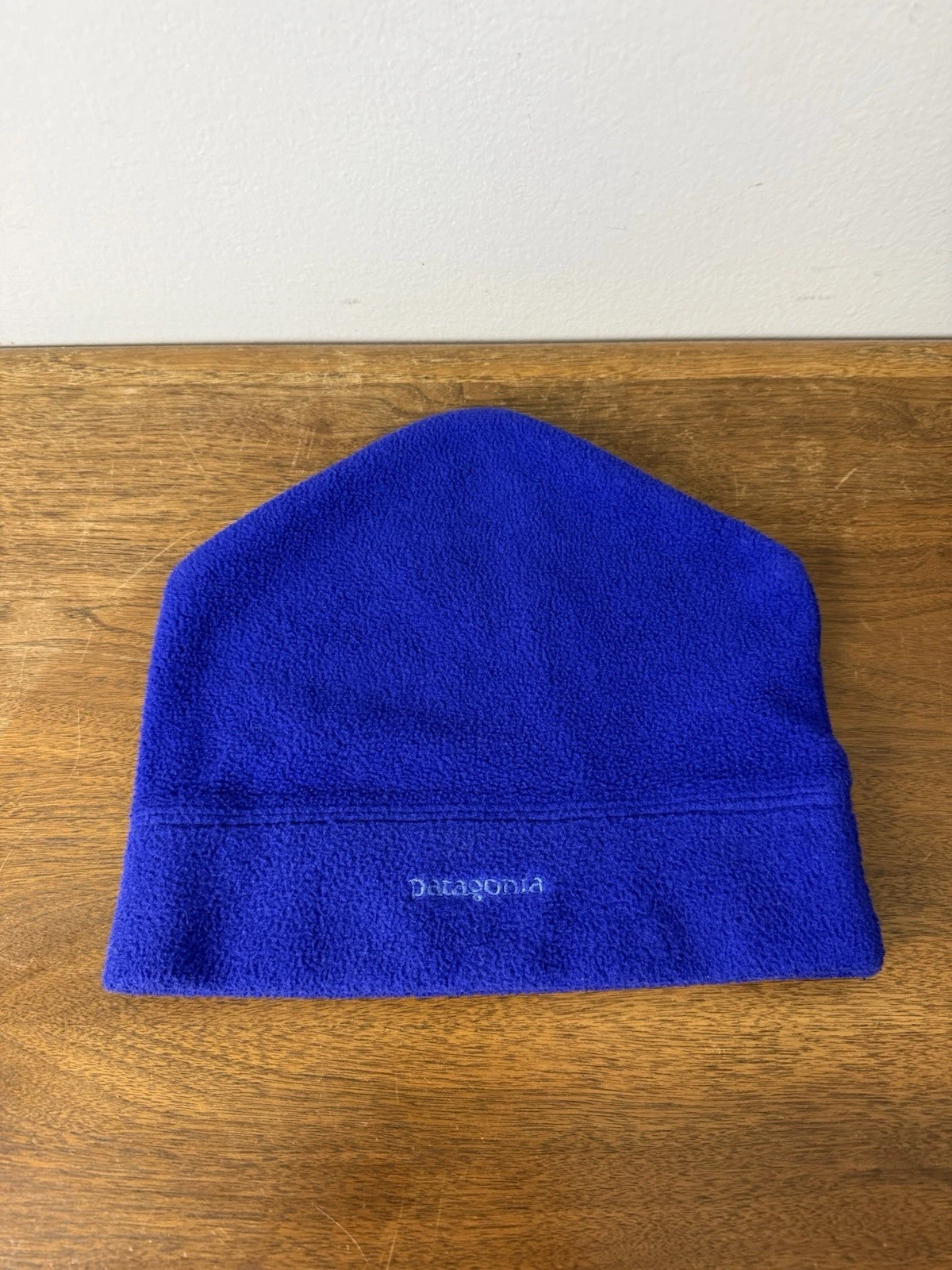 Vintage Patagonia One Size Purple/Blue Fleece 90s Beanie Hat Toboggan 1992