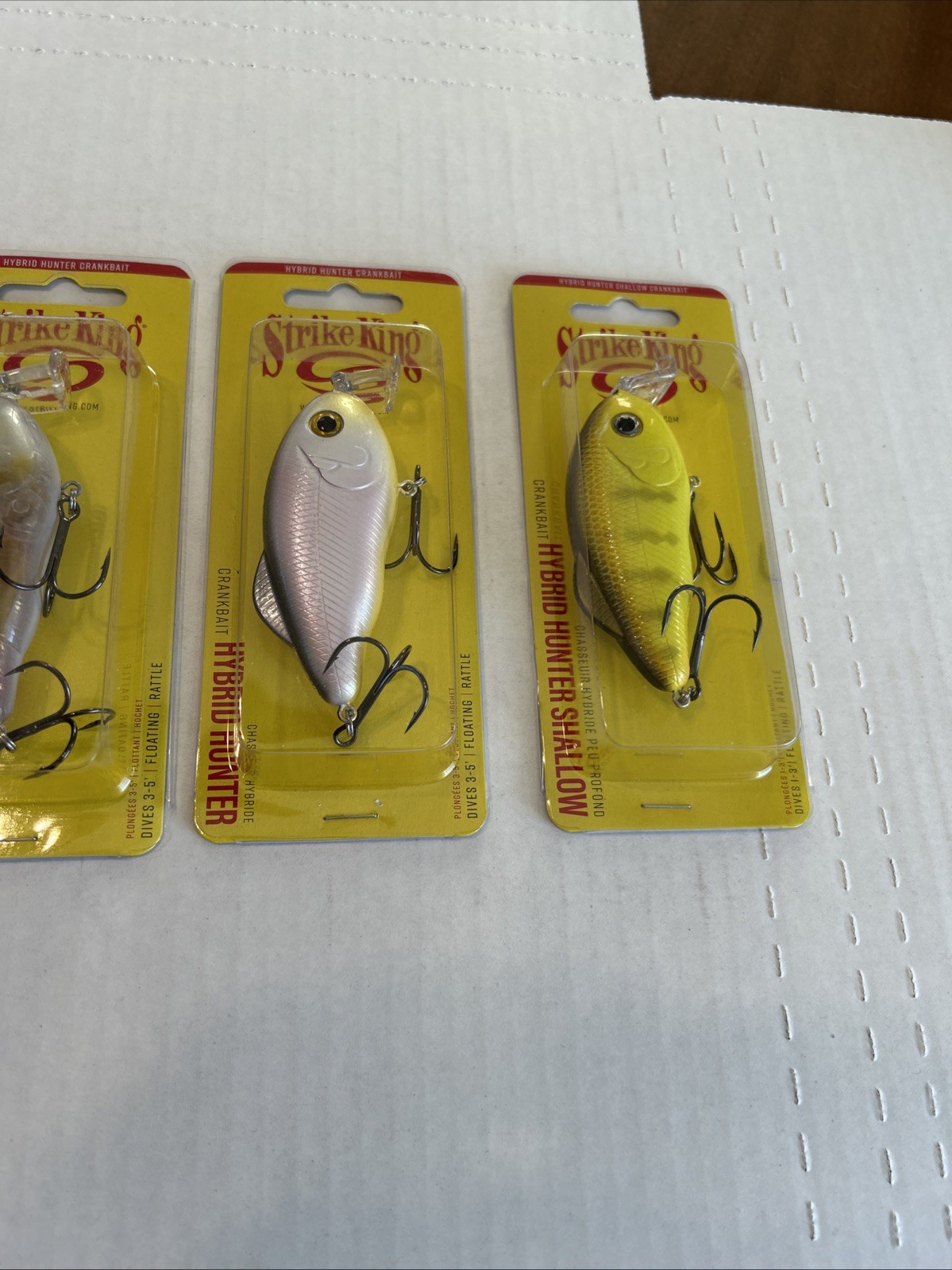 Lot Of 5 Strike King Hybrid Hunter Crankbait - Image 5