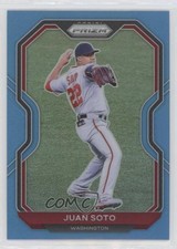 2021 Panini Prizm Tier III Carolina Blue Prizm Juan Soto #203 0v7