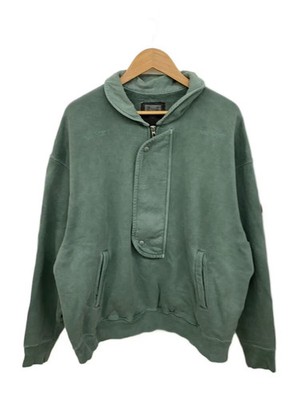 C.E(CAV EMPT) Collared Half Zip Sweatshirt orange L