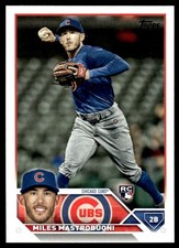 Miles Mastrobuoni 2023 Topps Series Two 2 Rookie Card RC #592 Chicago Cubs. rookie card picture