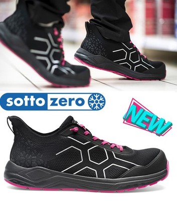 Sicherheitsschuhe Frau Sottozero Arbeit Elettra S1PS Licht Slip-On Sc
