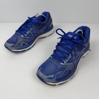 Asics Gel Nimbus 19 T750N Blue/Pink Running Shoes Sneakers Womens US Size 9.5