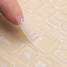 English Keyboard Stickers Big Letter Full Set 120 Pcs , Universal PC Compute...