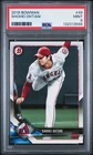 2018 Bowman Paper Shohei Ohtani Rookie RC #49 PSA 9 Mint