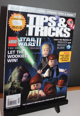 Tips & Tricks Oct 2006 Video Game Strategy Guide Book Lego Star Wars II Magazine