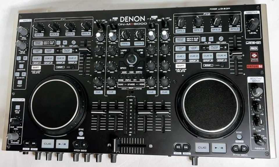DENON DN MC6000 Professional DJ Controller with Adapter Manual Box - Image 2 of 4