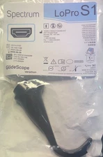 GLIDESCOPE Verathon Spectrum  LARYNGOSCOPE, LoProS3  (0574-0166)-lot of 10