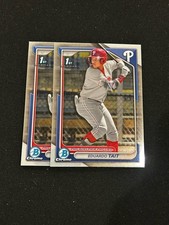 (2) 2024 Bowman Chrome #BCP-164 Eduardo Tait 1st Prospect Phillies