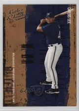 2005 Donruss Leather & Lumber Carlos Lee #25 0o5y
