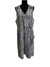 LANE BRYANT Womens Size 2X Hi Lo Midi Dress Missing Belt New NWT