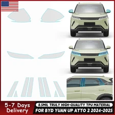 For BYD YUAN UP ATTO 2 2024-UP Paint Protection Film PreCut PPF Clear Bra Kit