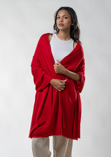 Wine Red Pure Pashmina Shawl