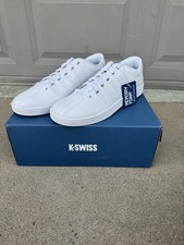 K-Swiss Men's Court Pro II SP CMF Sneaker White/Silver - 03629-155-M