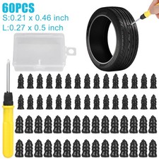61pcs Car Tubeless Vacuum Tyre Puncture Repair Kit Screw Nails Tire Patch Plug