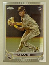 2022 Topps Chrome Update  - Rookie Debut C.J. Abrams #USC102 (RC)