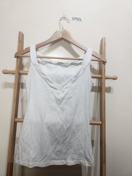 Kookai White Tank Top Size 2