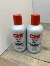 DUO Sealed CHI Infra MOISTURE THERAPY Shampoo, THERMAL PROTECTIVE Treatment 6 OZ