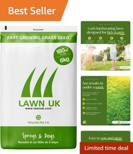 Transform Your Lawn with 4kg Sprogs & Dogs Grass Seeds - Durable & Quick-Growing 17.00 per kilo
