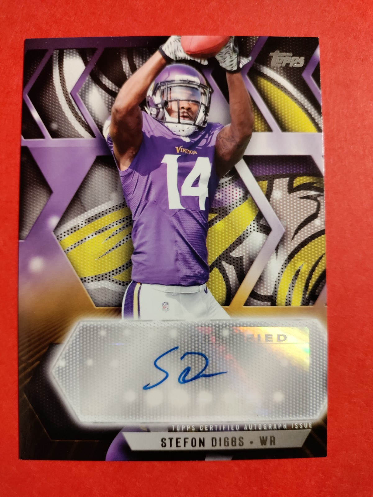 Stefon Diggs Topps Autographs #TASD Base