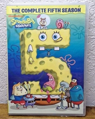 SpongeBob SquarePants Complete Fifth 5th Season DVD Animated Nickelodeon Sealed