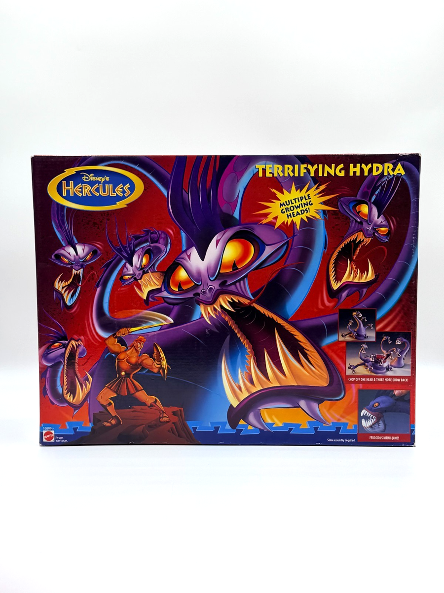 DISNEY HERCULES TERRIFYING HYDRA MULTIPLE GROWING HEADS 1997