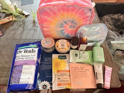 SELF CARE BEAUTY LOT MINIS + FULL SIZE BATH & BODY GIFT BAG 