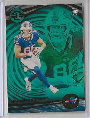 2023 Panini Illusions #13 Dalton Kincaid Teal Trophy Collection #/175