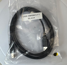Cable Matters USB 2.0 Type-A Male to Type-B Male 6' Cable - Black