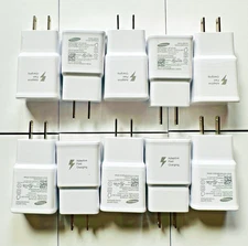 Samsung OEM Fast Adaptive Charger EP-TA20JWE Travel Block | LOT of 5 or 10