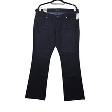 Old Navy Dark Wash The Diva Lowest Rise Bootcut Denim Jeans Size 14 Short NWT