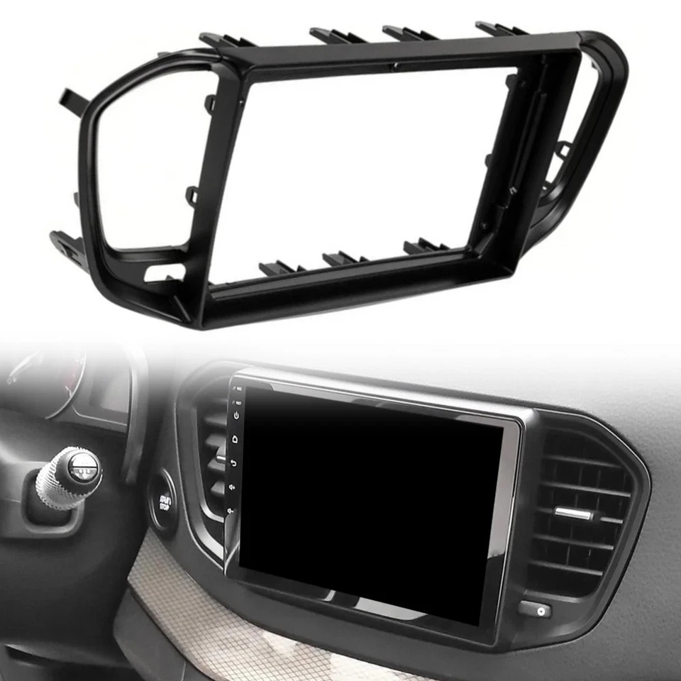 9 Inch Car Dashboard Radio Fascia Frame Plate for Lada For Vesta Model 2023 Foto 2 de 4