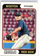 2023 Topps Heritage #77 Franklin German