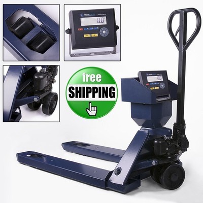 PS-5000PJ Industrial warehouse truck/ pallet jack scale with 5000 lb x 1 lb