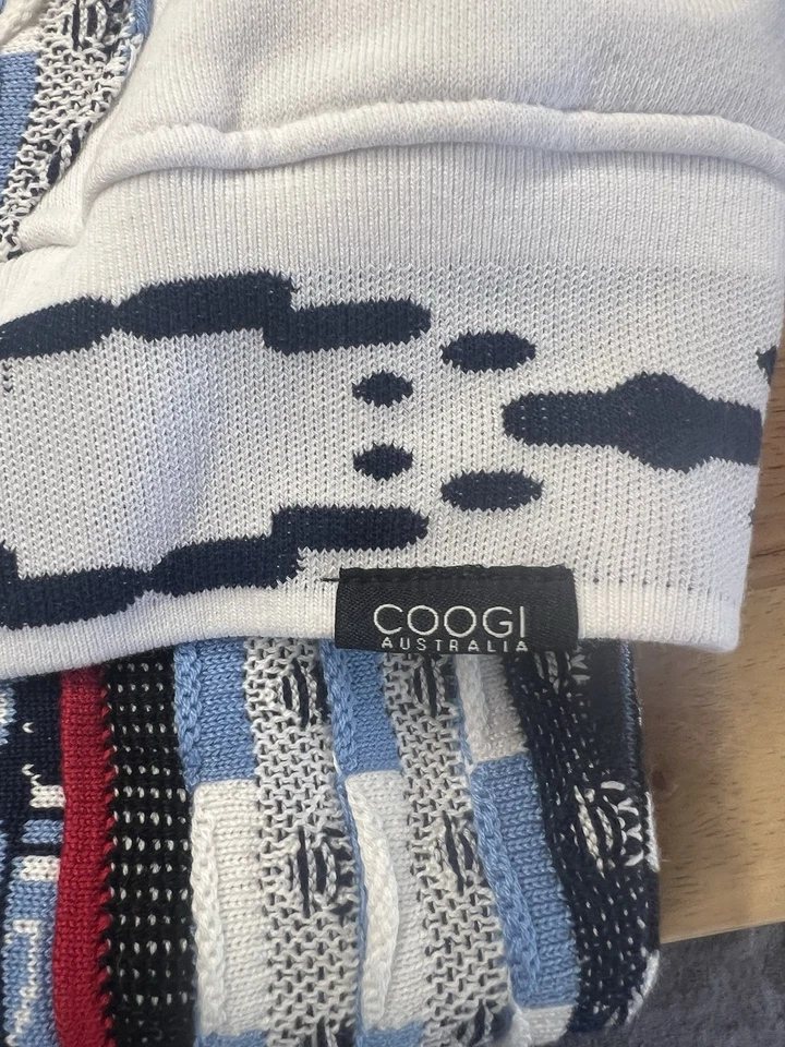 Sudadera con capucha blanca Coogi Australia talla 2xl Foto 3 de 4