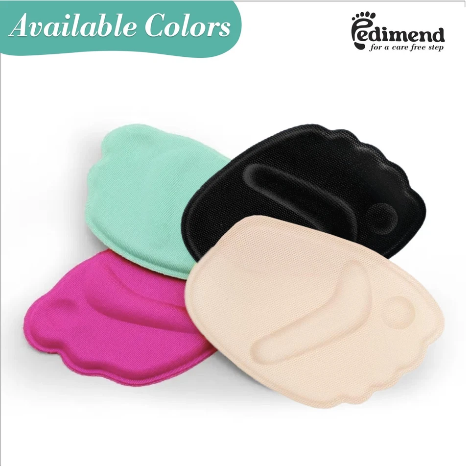 Pedimend™ 2X Metatarsal Pads Ball of Foot Cushions - Non-Slip High Heel Cushion