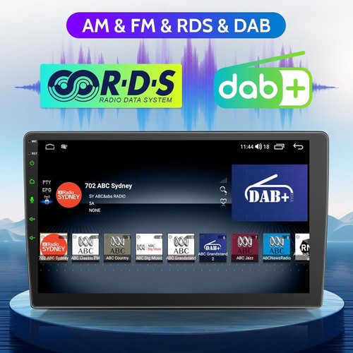 DAB Android Car Radio 10.1 Inch 1Din Wireless CarPlay Wireless Android Car Ra... - Bild 5 von 9