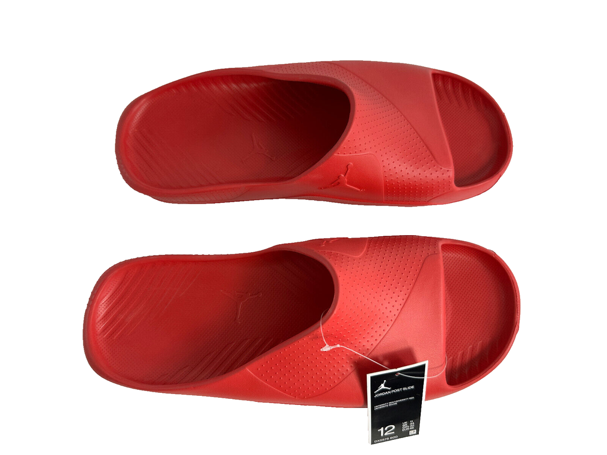 Mens Air Jordan POST SLIDES Sandals  \'UNIVERSITY RED DX5575-600 Size 9 JORDAN Post DX5575 600 - Shiekh main image 2
