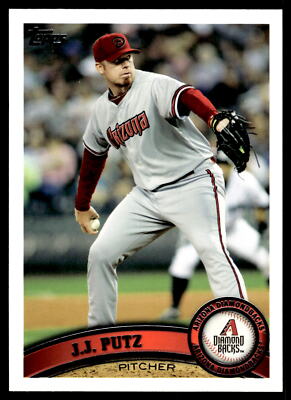2011 Topps #601 J.J. Putz Arizona Diamondbacks