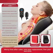 Manufacturer Direct Electric Shiatsu Head Neck Cervical Ttraction Body Massager 