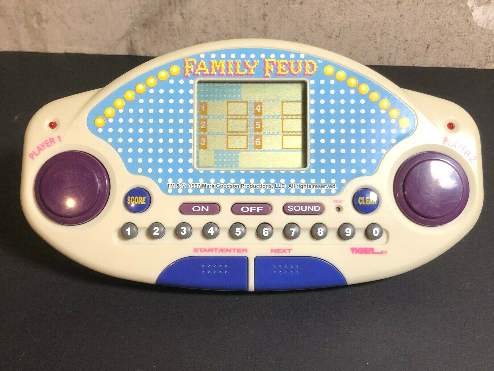 family feud handheld game