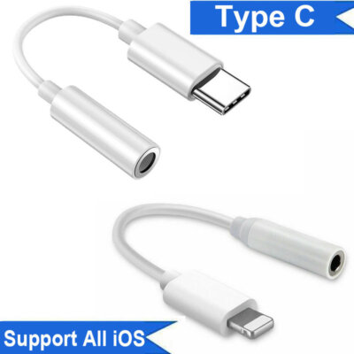 Kabel Adapter USB C auf 3,5mm Stereo Jack Klinke für iPhone Huawei Xiaomi Sony