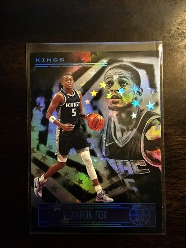 2020 Panini Illusions Basketball Trophy Collection Starlight De'Aaron Fox #135