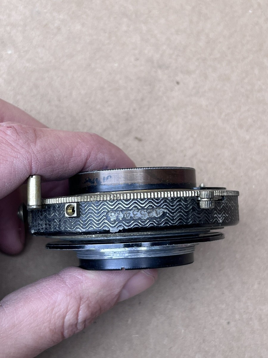 Vintage Carl Zeiss Jena Tessar F4.5 13.5cm Camera Lens Graflex