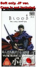 Sony PSP Soft Only blood the last vampire Sony Sony PlayStation Portable