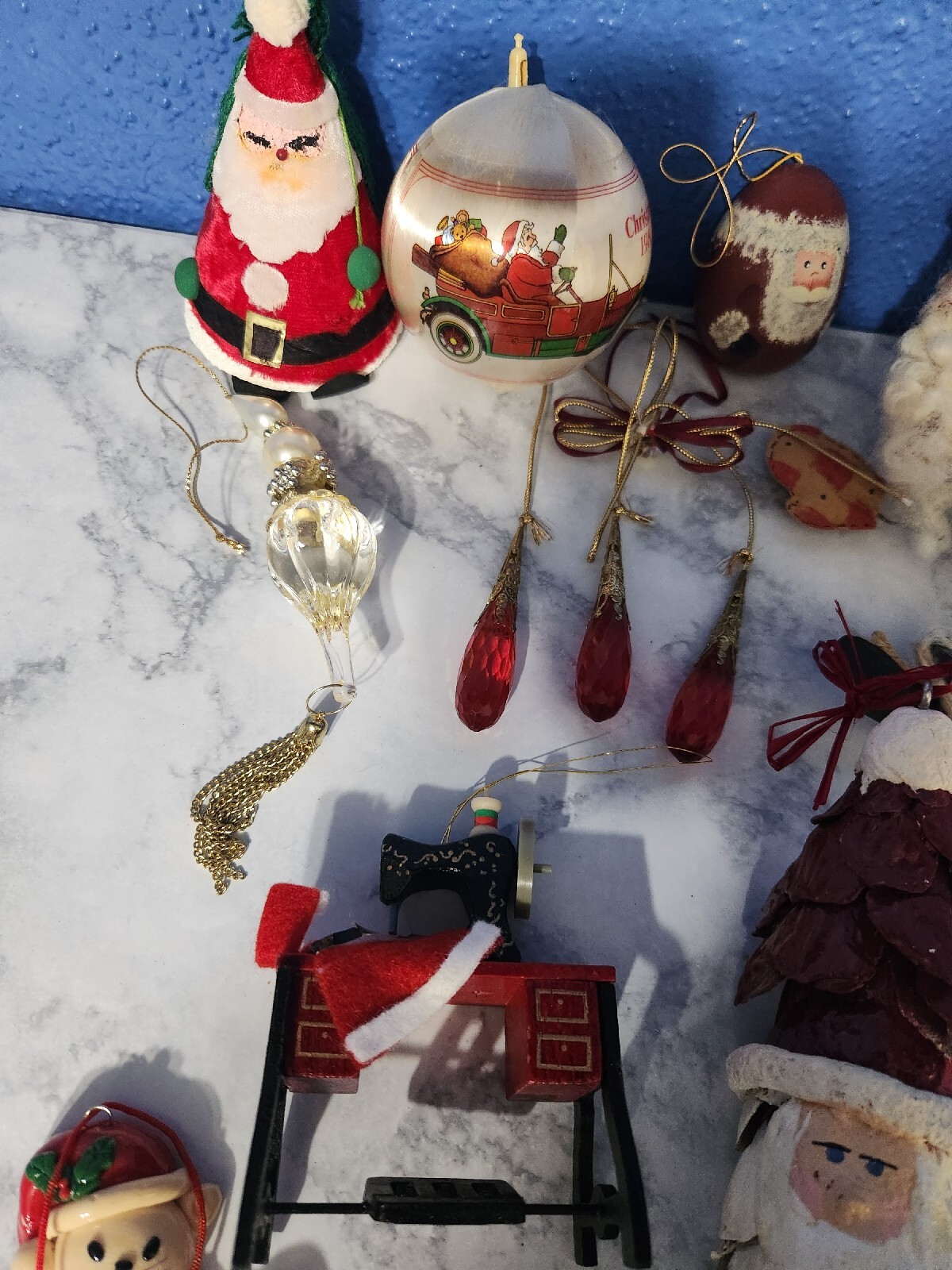 Lot Of Assorted Vintage Christmas Ornaments eBay