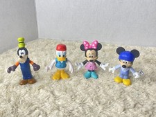 Disney Plastic Figures Mickey Minnie Goofy Donald Party Decos HG2